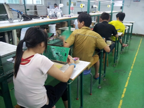 정보 - 전광판제조과정