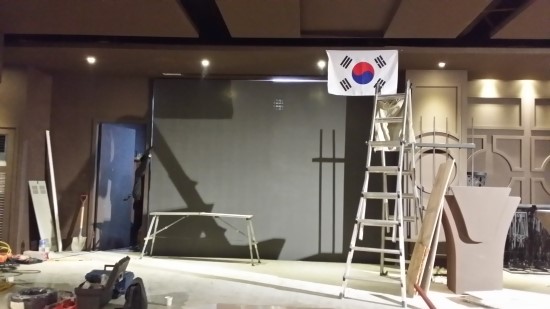 실내용 - 청량리 채림 웨딩홀 LED전광판설치