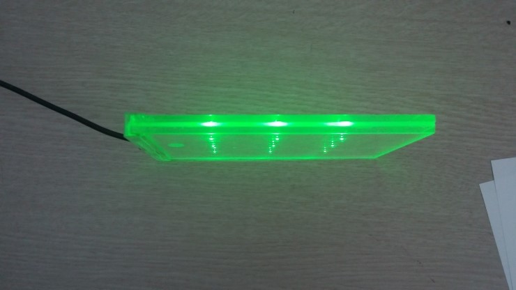 정보 - 투명유리 LED