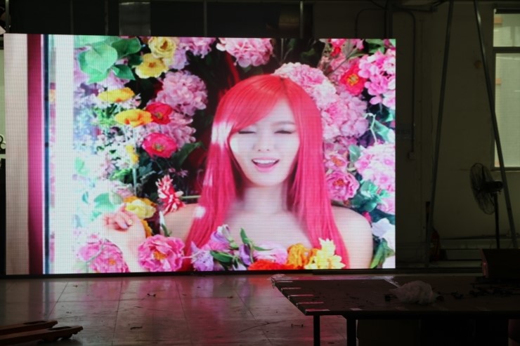 실내용 - 진주웨딩홀에 설치될 6mm 전광판