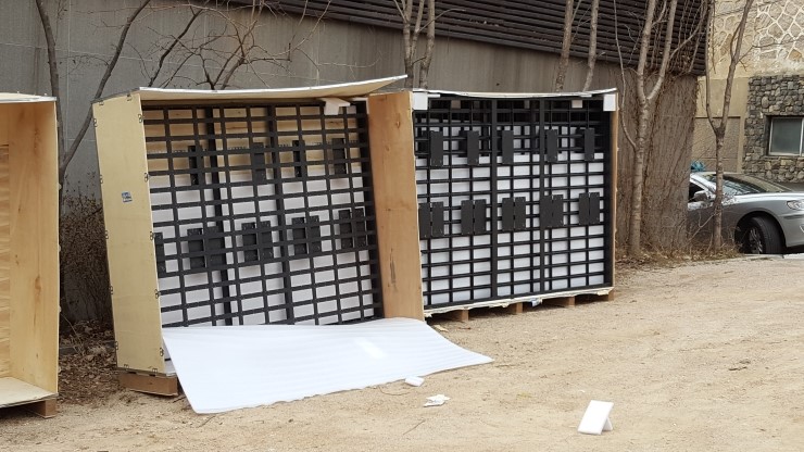 실외용 - 선거용 100인치 전광판 납품