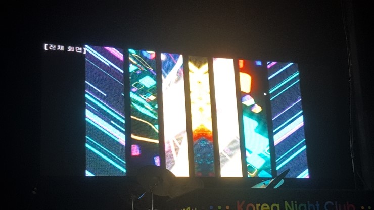 실내용 - 순천 클럽 LED 전광판 설치