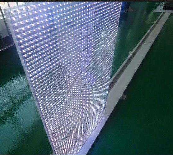 정보 - LED GLASS 10mm (투명LED 입니다)