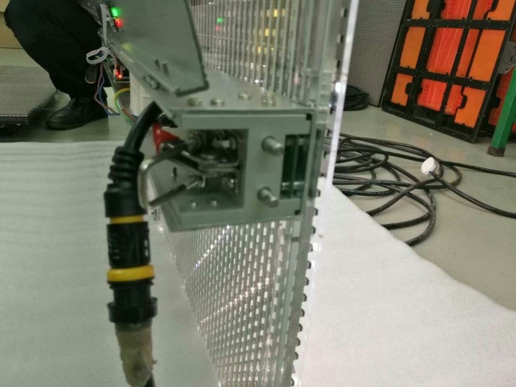 정보 - LED GLASS 10mm (투명LED 입니다)
