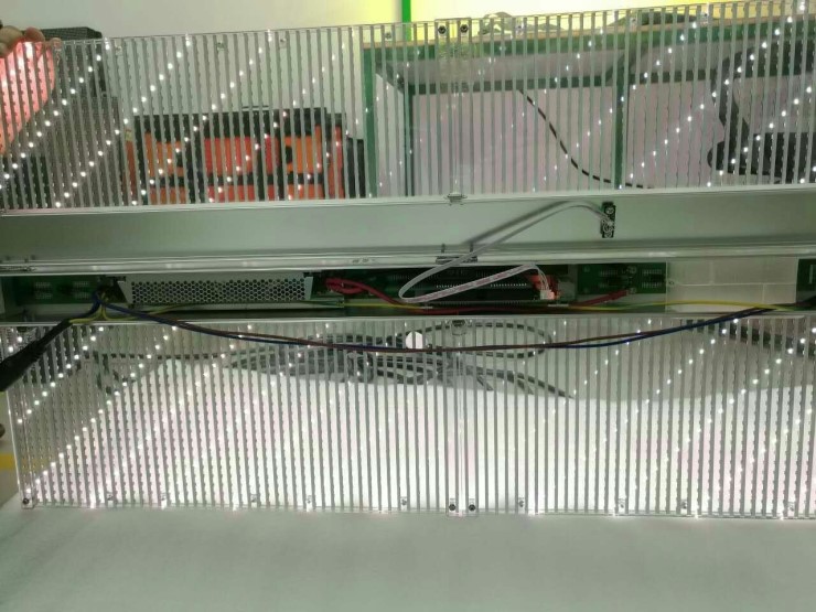 정보 - LED GLASS 10mm (투명LED 입니다)