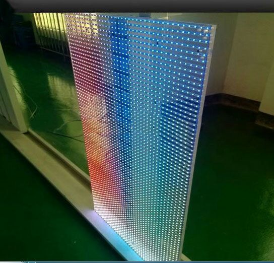 정보 - LED GLASS 10mm (투명LED 입니다)