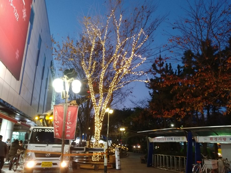 실외용-경남 창원시 성산구호텔에 경관 LED 설치