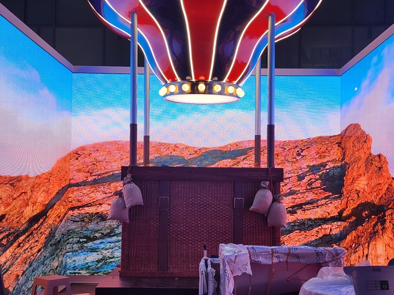 명동 거리 3D LED