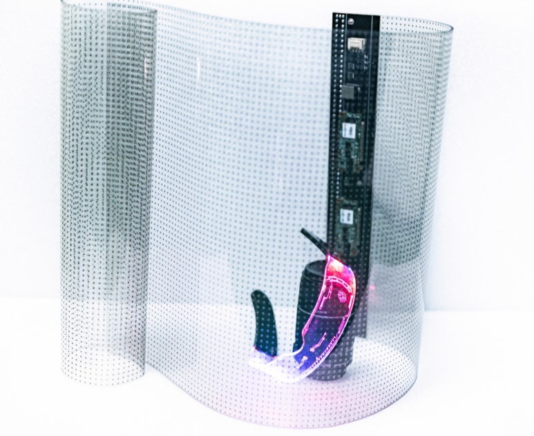 투명led